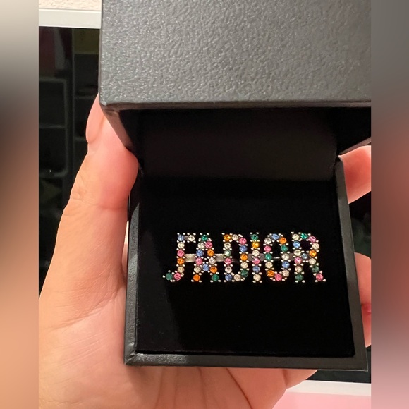 Dior J’aDior Ring Beautiful Rhinestones